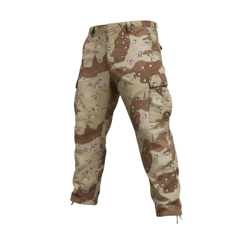 Military Desert Camo Combat Cargo Pants Mens XL 6 Color Chocolate Chip Fatigues